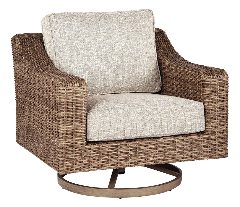 Beachcroft Swivel Lounge Chair (1/CN) Factory Furniture Mattress & More - Online or In-Store at our Phillipsburg Location Serving Dayton, Eaton, and Greenville. Shop Now.