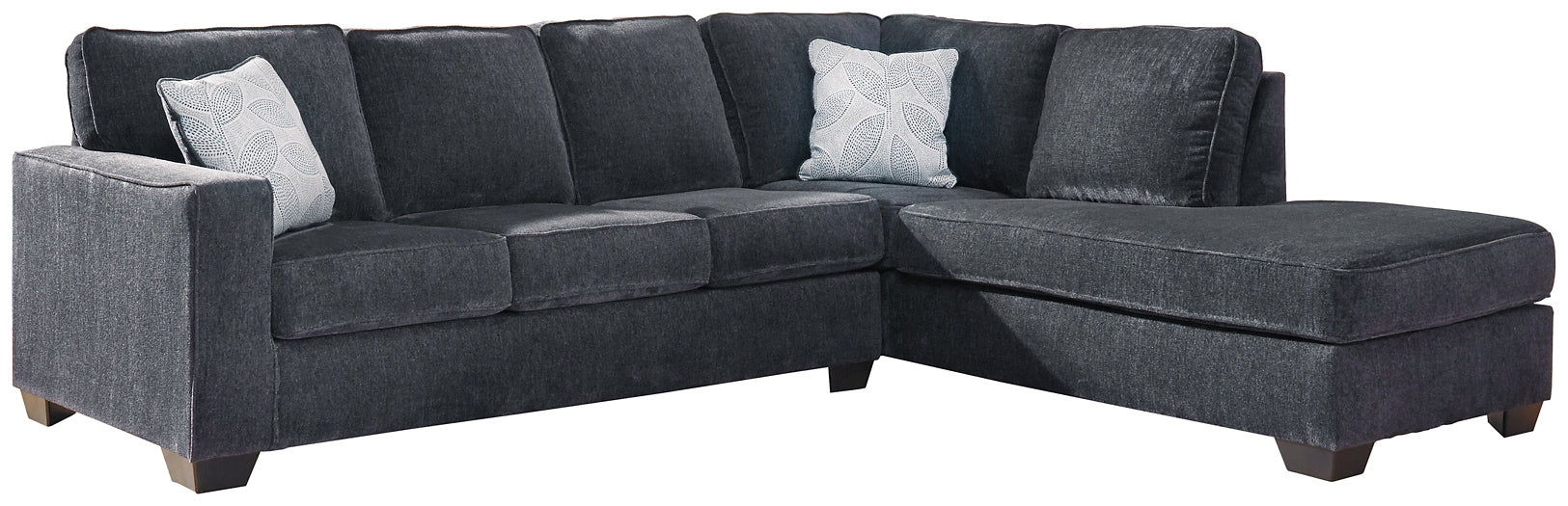 Altari 2-Piece Sleeper Sectional with Chaise Factory Furniture Mattress & More - Online or In-Store at our Phillipsburg Location Serving Dayton, Eaton, and Greenville. Shop Now.