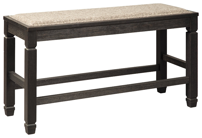 Tyler Creek DBL Counter UPH Bench (1/CN) Factory Furniture Mattress & More - Online or In-Store at our Phillipsburg Location Serving Dayton, Eaton, and Greenville. Shop Now.