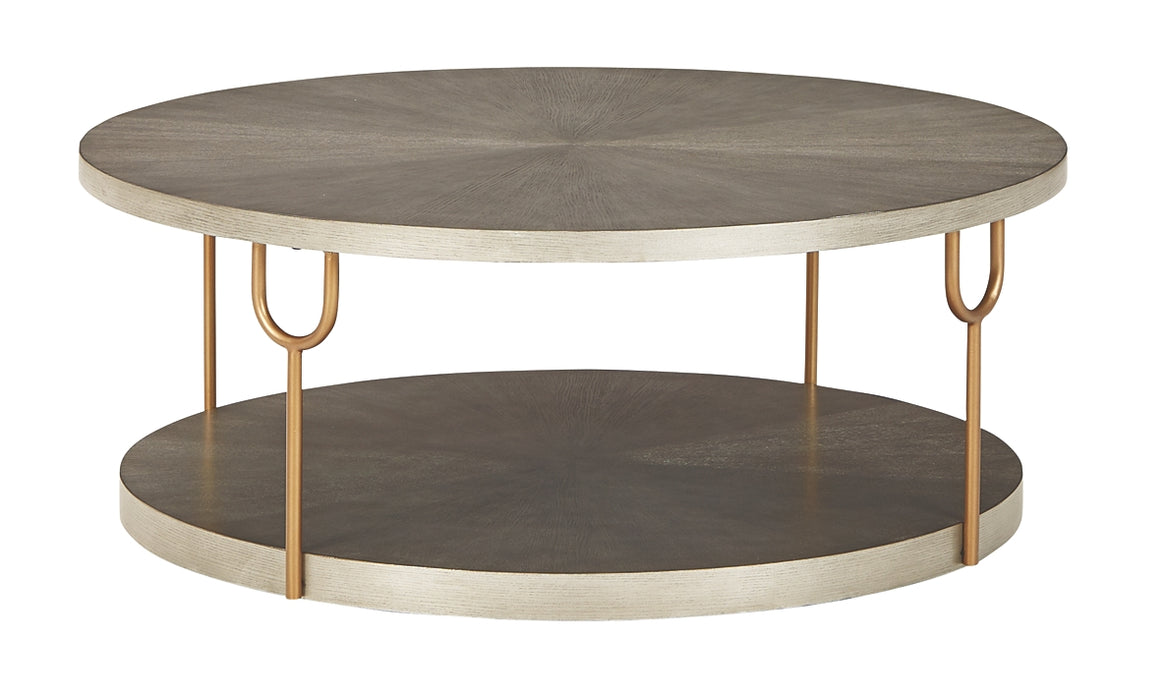 Ranoka Round Cocktail Table Factory Furniture Mattress & More - Online or In-Store at our Phillipsburg Location Serving Dayton, Eaton, and Greenville. Shop Now.