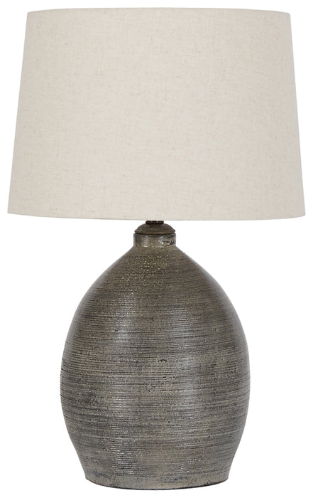 Joyelle Terracotta Table Lamp (1/CN) Factory Furniture Mattress & More - Online or In-Store at our Phillipsburg Location Serving Dayton, Eaton, and Greenville. Shop Now.