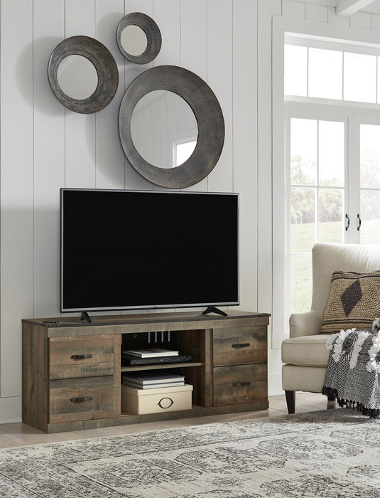 Trinell LG TV Stand w/Fireplace Option Factory Furniture Mattress & More - Online or In-Store at our Phillipsburg Location Serving Dayton, Eaton, and Greenville. Shop Now.