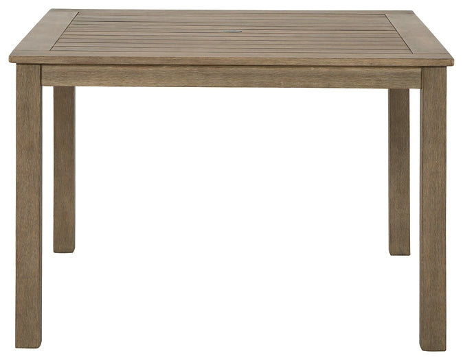 Aria Plains Square Dining Table w/UMB OPT Factory Furniture Mattress & More - Online or In-Store at our Phillipsburg Location Serving Dayton, Eaton, and Greenville. Shop Now.