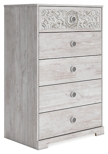 Paxberry Five Drawer Chest Factory Furniture Mattress & More - Online or In-Store at our Phillipsburg Location Serving Dayton, Eaton, and Greenville. Shop Now.