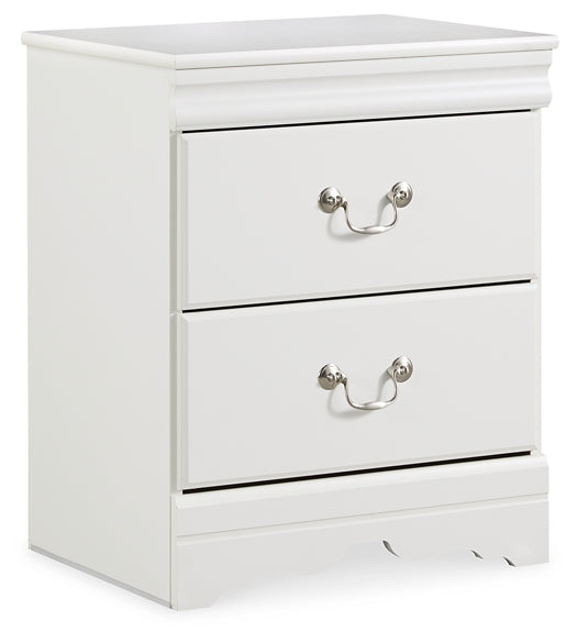 Anarasia Two Drawer Night Stand Factory Furniture Mattress & More - Online or In-Store at our Phillipsburg Location Serving Dayton, Eaton, and Greenville. Shop Now.