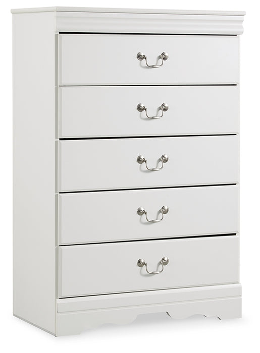Anarasia Five Drawer Chest Factory Furniture Mattress & More - Online or In-Store at our Phillipsburg Location Serving Dayton, Eaton, and Greenville. Shop Now.