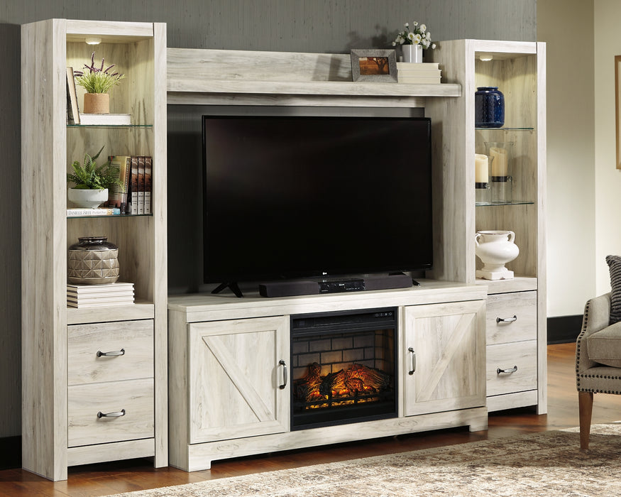 Bellaby 4-Piece Entertainment Center with Electric Fireplace Factory Furniture Mattress & More - Online or In-Store at our Phillipsburg Location Serving Dayton, Eaton, and Greenville. Shop Now.