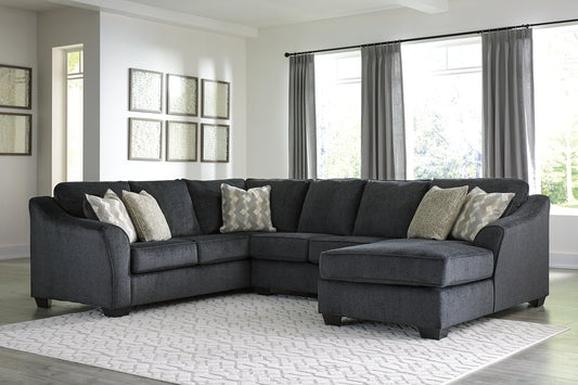 Eltmann 3-Piece Sectional with Chaise Factory Furniture Mattress & More - Online or In-Store at our Phillipsburg Location Serving Dayton, Eaton, and Greenville. Shop Now.