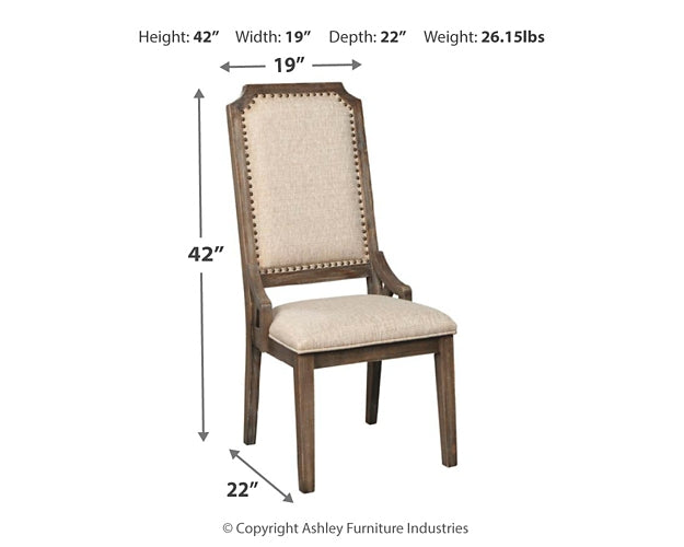Wyndahl Dining UPH Side Chair (2/CN) Factory Furniture Mattress & More - Online or In-Store at our Phillipsburg Location Serving Dayton, Eaton, and Greenville. Shop Now.