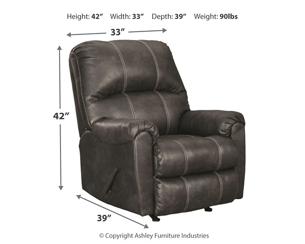 Kincord Rocker Recliner Factory Furniture Mattress & More - Online or In-Store at our Phillipsburg Location Serving Dayton, Eaton, and Greenville. Shop Now.