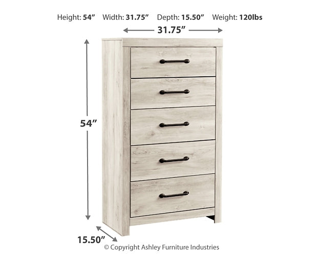 Cambeck Five Drawer Chest Factory Furniture Mattress & More - Online or In-Store at our Phillipsburg Location Serving Dayton, Eaton, and Greenville. Shop Now.