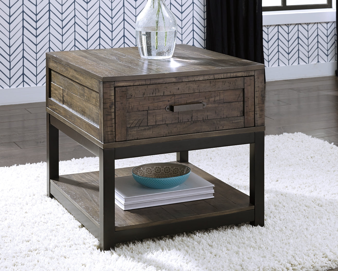 Johurst Rectangular End Table Factory Furniture Mattress & More - Online or In-Store at our Phillipsburg Location Serving Dayton, Eaton, and Greenville. Shop Now.