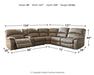 Segburg 4-Piece Power Reclining Sectional Factory Furniture Mattress & More - Online or In-Store at our Phillipsburg Location Serving Dayton, Eaton, and Greenville. Shop Now.