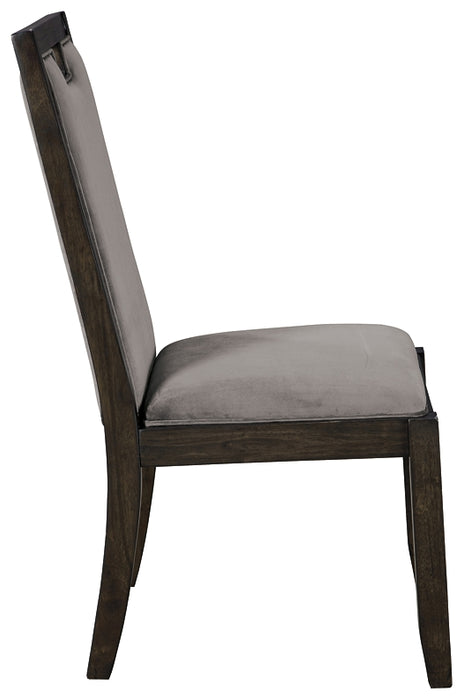 Hyndell Dining UPH Side Chair (2/CN) Factory Furniture Mattress & More - Online or In-Store at our Phillipsburg Location Serving Dayton, Eaton, and Greenville. Shop Now.