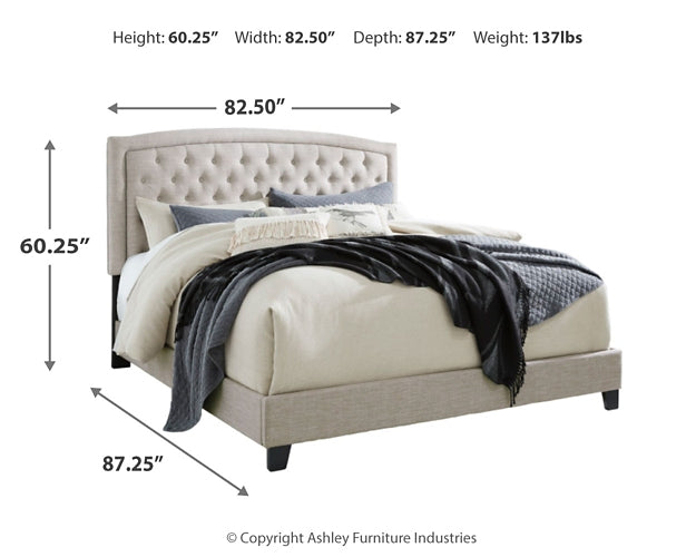Jerary Queen Upholstered Bed Factory Furniture Mattress & More - Online or In-Store at our Phillipsburg Location Serving Dayton, Eaton, and Greenville. Shop Now.