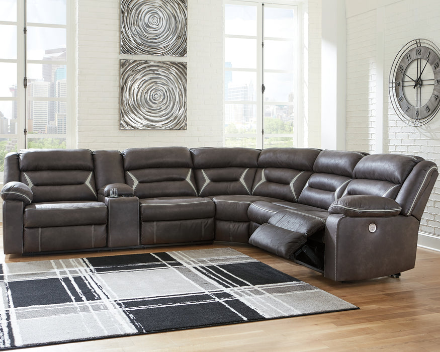 Kincord 4-Piece Power Reclining Sectional Factory Furniture Mattress & More - Online or In-Store at our Phillipsburg Location Serving Dayton, Eaton, and Greenville. Shop Now.