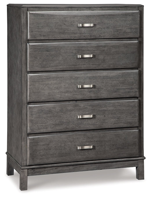 Caitbrook Five Drawer Chest Factory Furniture Mattress & More - Online or In-Store at our Phillipsburg Location Serving Dayton, Eaton, and Greenville. Shop Now.