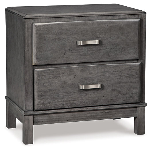 Caitbrook Two Drawer Night Stand Factory Furniture Mattress & More - Online or In-Store at our Phillipsburg Location Serving Dayton, Eaton, and Greenville. Shop Now.