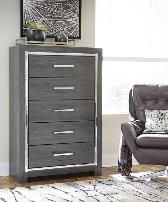 Lodanna Five Drawer Chest Factory Furniture Mattress & More - Online or In-Store at our Phillipsburg Location Serving Dayton, Eaton, and Greenville. Shop Now.