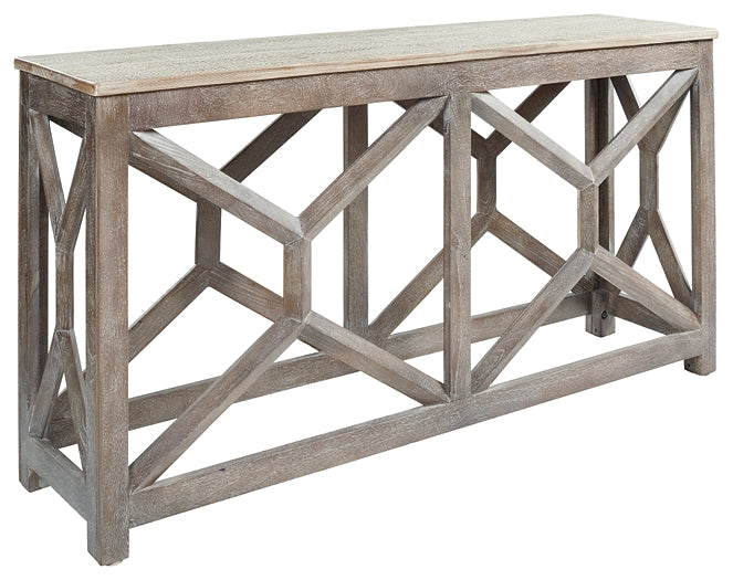 Lanzburg Console Sofa Table Factory Furniture Mattress & More - Online or In-Store at our Phillipsburg Location Serving Dayton, Eaton, and Greenville. Shop Now.