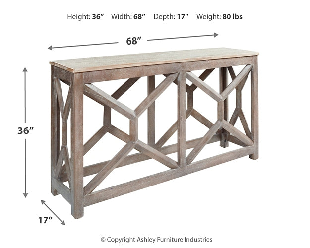 Lanzburg Console Sofa Table Factory Furniture Mattress & More - Online or In-Store at our Phillipsburg Location Serving Dayton, Eaton, and Greenville. Shop Now.
