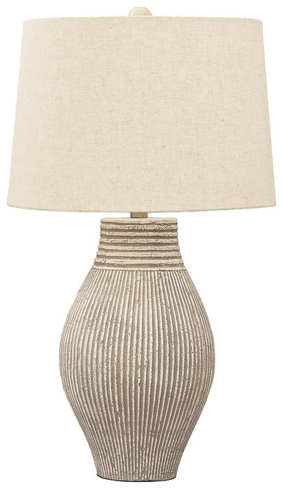 Layal Paper Table Lamp (1/CN) Factory Furniture Mattress & More - Online or In-Store at our Phillipsburg Location Serving Dayton, Eaton, and Greenville. Shop Now.