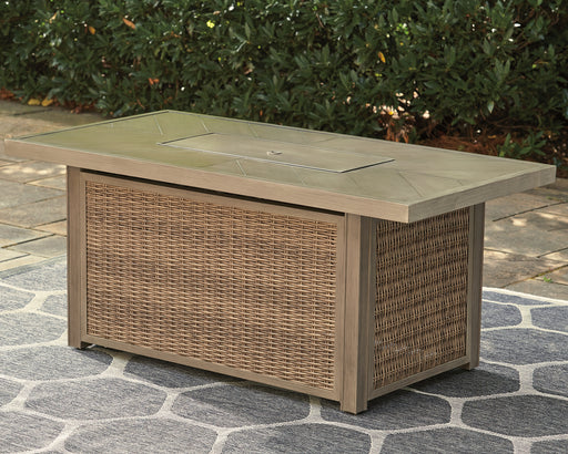 Beachcroft Rectangular Fire Pit Table Factory Furniture Mattress & More - Online or In-Store at our Phillipsburg Location Serving Dayton, Eaton, and Greenville. Shop Now.