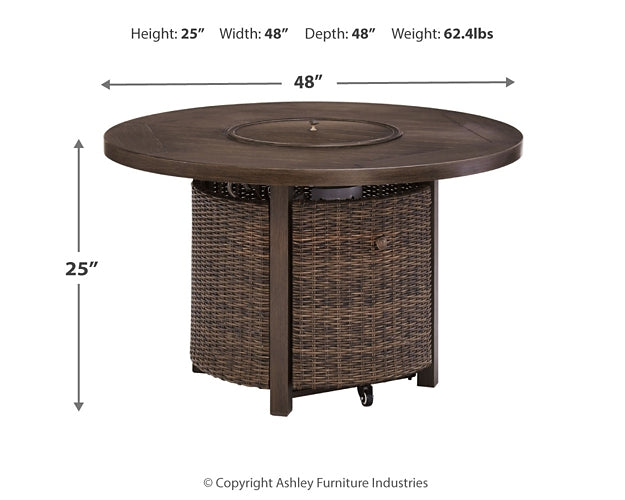 Paradise Trail Round Fire Pit Table Factory Furniture Mattress & More - Online or In-Store at our Phillipsburg Location Serving Dayton, Eaton, and Greenville. Shop Now.
