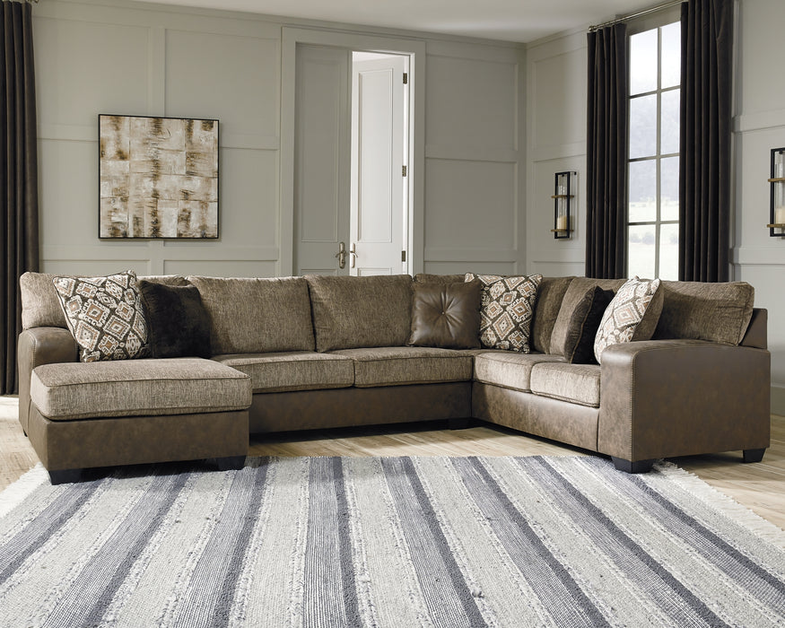 Abalone 3-Piece Sectional with Chaise Factory Furniture Mattress & More - Online or In-Store at our Phillipsburg Location Serving Dayton, Eaton, and Greenville. Shop Now.