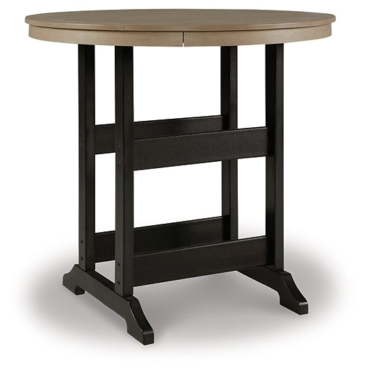 Fairen Trail Round Bar Table w/UMB OPT Factory Furniture Mattress & More - Online or In-Store at our Phillipsburg Location Serving Dayton, Eaton, and Greenville. Shop Now.