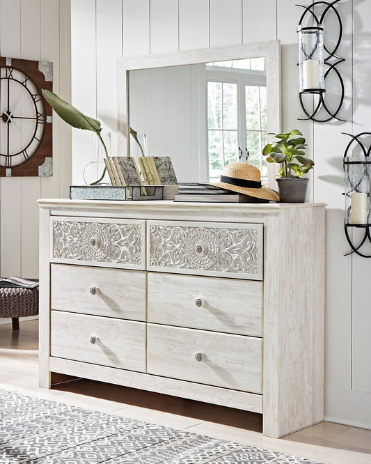 Paxberry Dresser and Mirror Factory Furniture Mattress & More - Online or In-Store at our Phillipsburg Location Serving Dayton, Eaton, and Greenville. Shop Now.