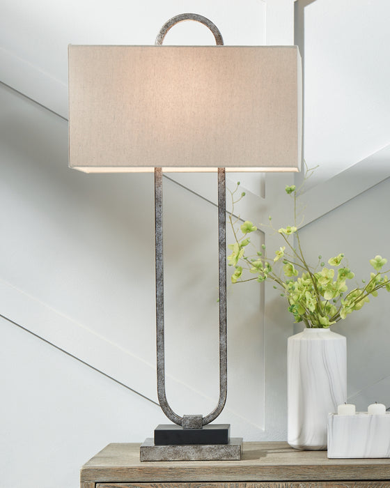 Bennish Metal Table Lamp (1/CN) Factory Furniture Mattress & More - Online or In-Store at our Phillipsburg Location Serving Dayton, Eaton, and Greenville. Shop Now.