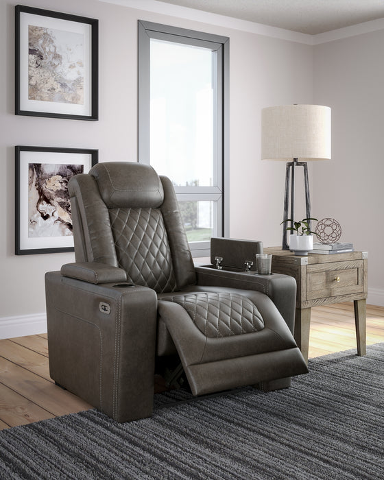 HyllMont PWR Recliner/ADJ Headrest Factory Furniture Mattress & More - Online or In-Store at our Phillipsburg Location Serving Dayton, Eaton, and Greenville. Shop Now.