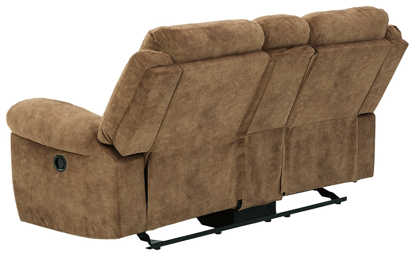 Huddle-Up Glider REC Loveseat w/Console Factory Furniture Mattress & More - Online or In-Store at our Phillipsburg Location Serving Dayton, Eaton, and Greenville. Shop Now.