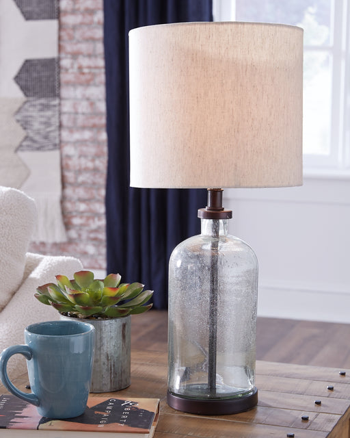 Bandile Glass Table Lamp (1/CN) Factory Furniture Mattress & More - Online or In-Store at our Phillipsburg Location Serving Dayton, Eaton, and Greenville. Shop Now.