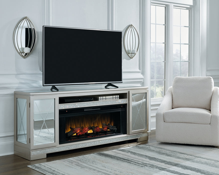 Flamory LG TV Stand w/Fireplace Option Factory Furniture Mattress & More - Online or In-Store at our Phillipsburg Location Serving Dayton, Eaton, and Greenville. Shop Now.