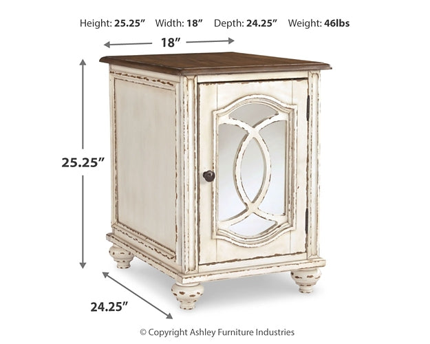 Realyn Chair Side End Table Factory Furniture Mattress & More - Online or In-Store at our Phillipsburg Location Serving Dayton, Eaton, and Greenville. Shop Now.