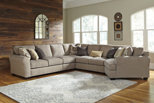 Pantomine 5-Piece Sectional with Cuddler Factory Furniture Mattress & More - Online or In-Store at our Phillipsburg Location Serving Dayton, Eaton, and Greenville. Shop Now.