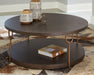 Brazburn Round Cocktail Table Factory Furniture Mattress & More - Online or In-Store at our Phillipsburg Location Serving Dayton, Eaton, and Greenville. Shop Now.