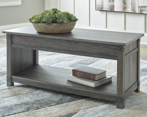Freedan Rect Lift Top Cocktail Table Factory Furniture Mattress & More - Online or In-Store at our Phillipsburg Location Serving Dayton, Eaton, and Greenville. Shop Now.