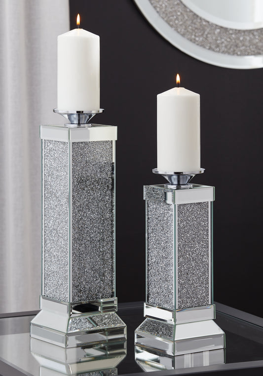 Charline Candle Holder Set (2/CN) Factory Furniture Mattress & More - Online or In-Store at our Phillipsburg Location Serving Dayton, Eaton, and Greenville. Shop Now.