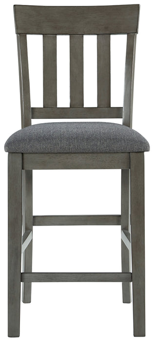 Hallanden Upholstered Barstool (2/CN) Factory Furniture Mattress & More - Online or In-Store at our Phillipsburg Location Serving Dayton, Eaton, and Greenville. Shop Now.