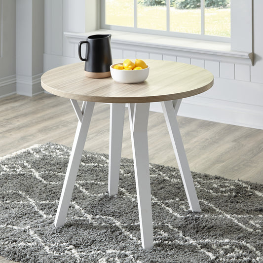 Grannen Round Dining Table Factory Furniture Mattress & More - Online or In-Store at our Phillipsburg Location Serving Dayton, Eaton, and Greenville. Shop Now.