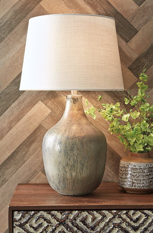 Mari Glass Table Lamp (1/CN) Factory Furniture Mattress & More - Online or In-Store at our Phillipsburg Location Serving Dayton, Eaton, and Greenville. Shop Now.