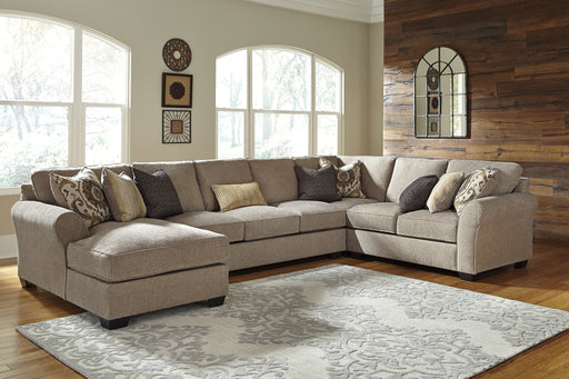 Pantomine 4-Piece Sectional with Chaise Factory Furniture Mattress & More - Online or In-Store at our Phillipsburg Location Serving Dayton, Eaton, and Greenville. Shop Now.