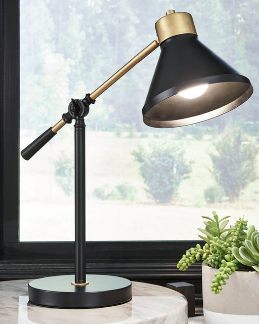 Garville Metal Desk Lamp (1/CN) Factory Furniture Mattress & More - Online or In-Store at our Phillipsburg Location Serving Dayton, Eaton, and Greenville. Shop Now.