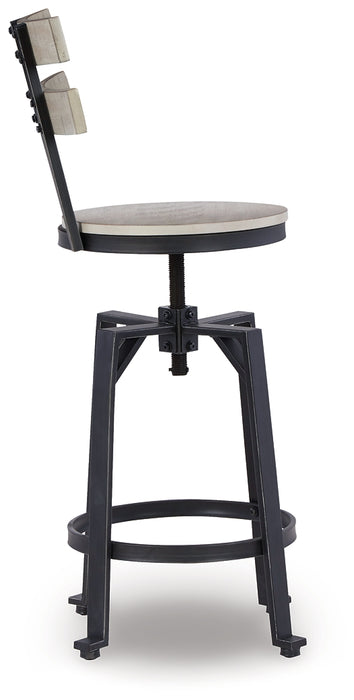 Karisslyn Swivel Barstool (2/CN) Factory Furniture Mattress & More - Online or In-Store at our Phillipsburg Location Serving Dayton, Eaton, and Greenville. Shop Now.