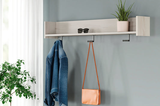 Socalle Wall Mounted Coat Rack w/Shelf Factory Furniture Mattress & More - Online or In-Store at our Phillipsburg Location Serving Dayton, Eaton, and Greenville. Shop Now.