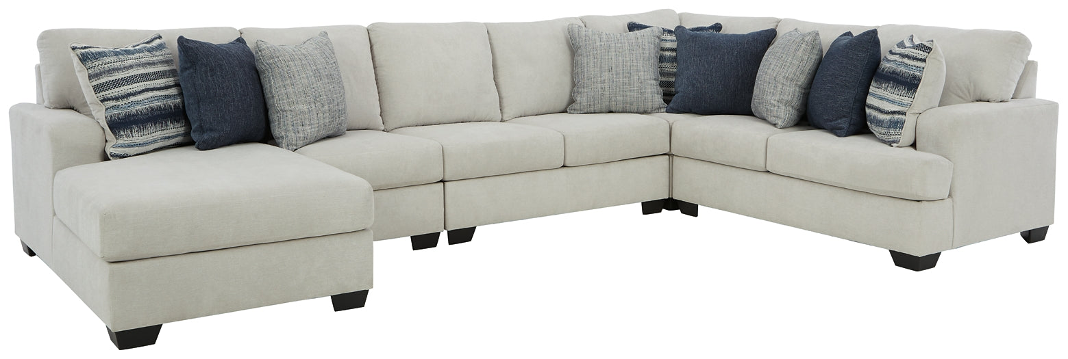 Lowder 5-Piece Sectional with Chaise Factory Furniture Mattress & More - Online or In-Store at our Phillipsburg Location Serving Dayton, Eaton, and Greenville. Shop Now.