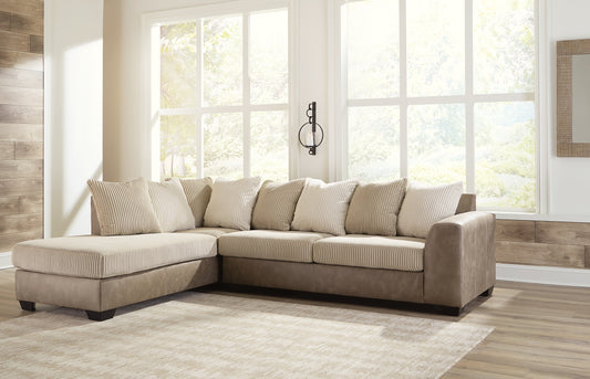 Keskin 2-Piece Sectional with Chaise Factory Furniture Mattress & More - Online or In-Store at our Phillipsburg Location Serving Dayton, Eaton, and Greenville. Shop Now.